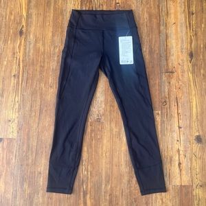 Lululemon In Movement Tight 25” Size 6 (black)